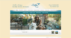 Desktop Screenshot of hollyshomesdesertprincess.com